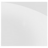 Placa Cega 4x4 - RECTA BRANCO GLOSS